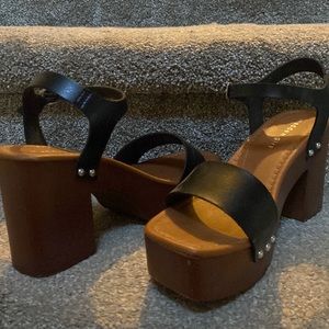 Madden girl wedge heel.